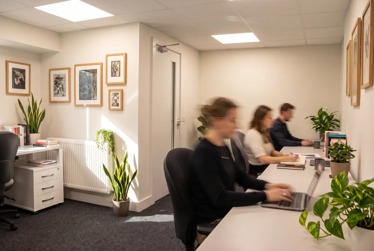 Hot desking